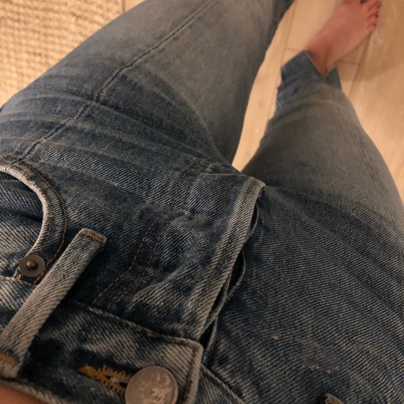 Frame Split Hem Denim - Picture 12 of 12